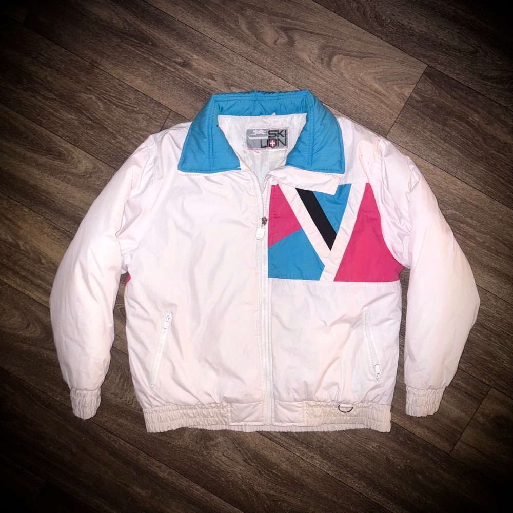 Women’s Vintage Ski Jacket Medium/Large Ski Lion